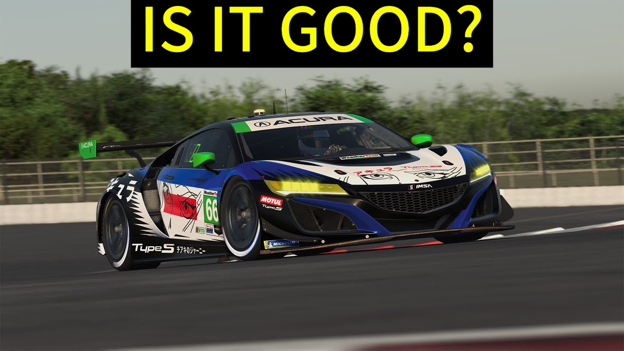 iRacing Acura NSX GT3 Evo