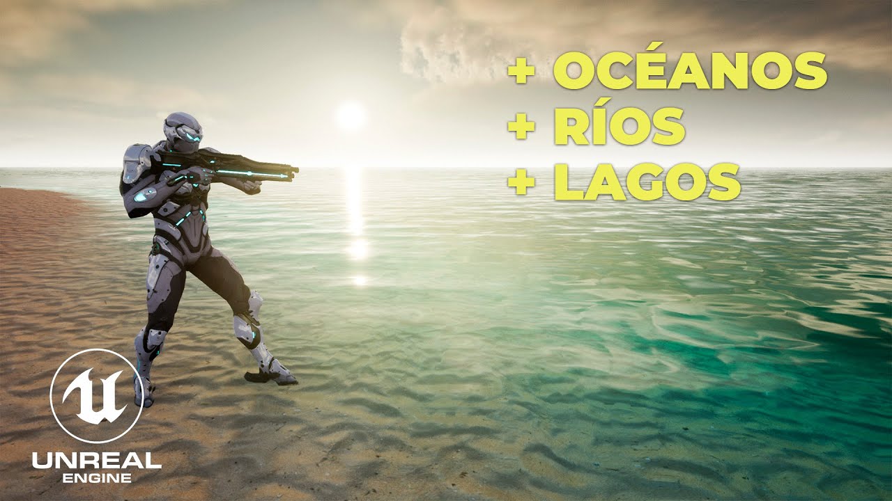 Como hacer AGUA en Unreal Engine | Océanos, ríos y lagos en UN CLICK | Unreal Engine Tutorial