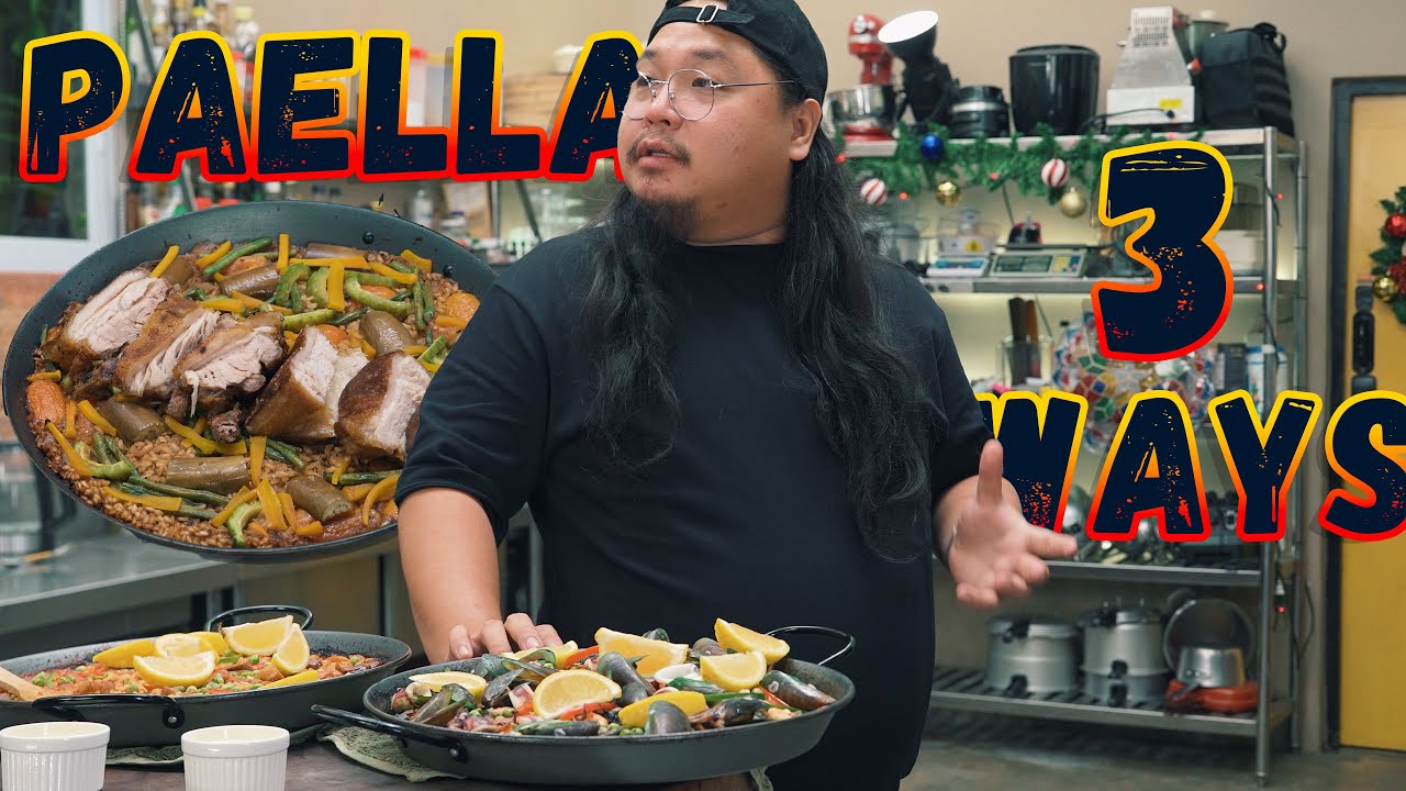 PAELLA 3 WAYS | Ninong Ry