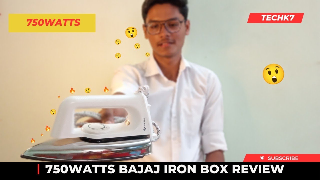 Bajaj Iron box Tamil Review | Bajaj 750W Iron box | 750W Bajaj Iron Box Review in Tamil | 