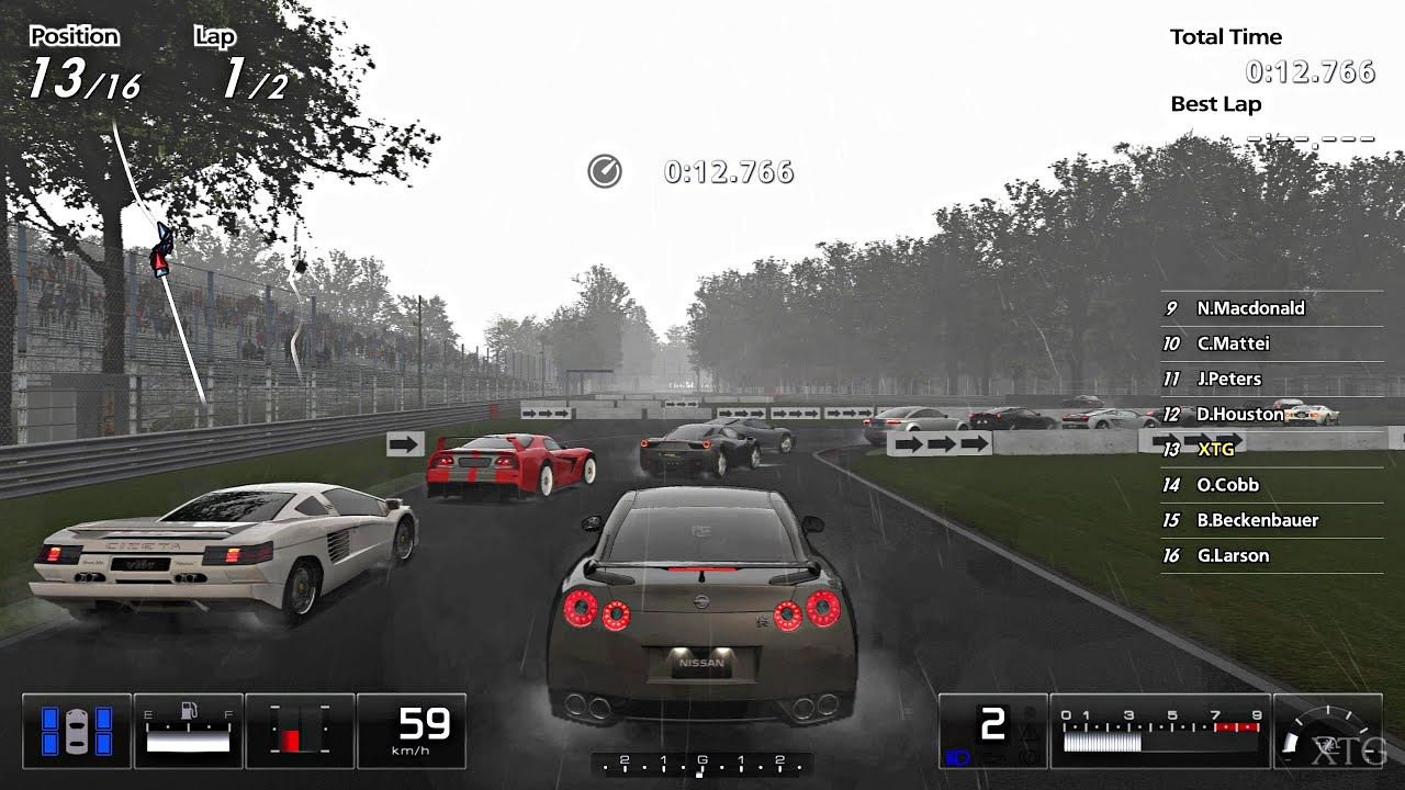 [#3] Gran Turismo 5 - Monza (Nissan GT-R '07) PS3 Gameplay HD (RPCS3)