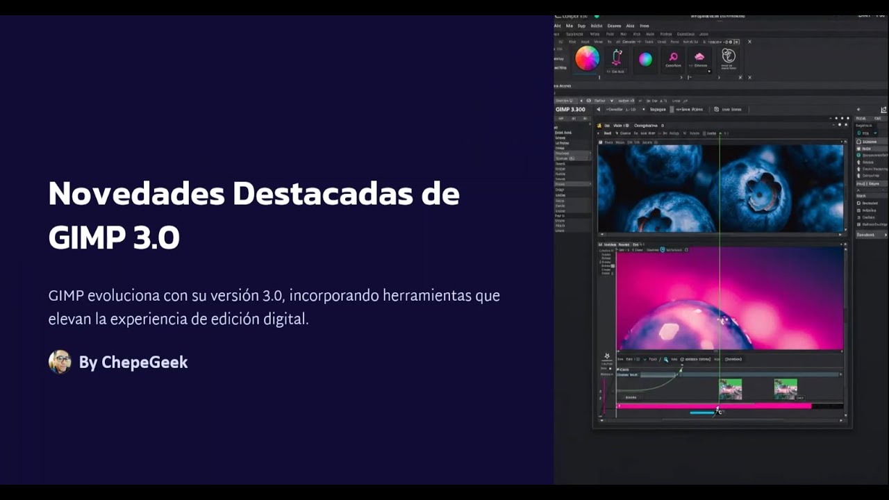 🔥 GIMP 3.0 ESTÁ AQUÍ: ¡Descubre sus 10 mejores novedades!