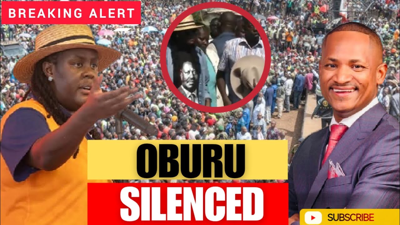 FINISHED! Oburu apologizes to Winnie after her deadly exposure in Kamukunji