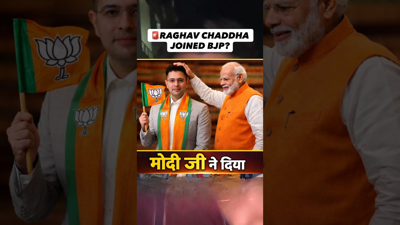 raghav Chadha - BJP main Shamil,, Arvind Kejriwal | PM Modi , #trending #viralvideo #shorts
