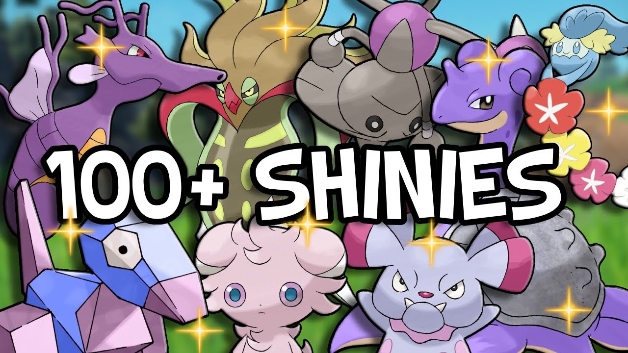 I Caught EVERY Indigo Disk Shiny Pokemon - The Movie