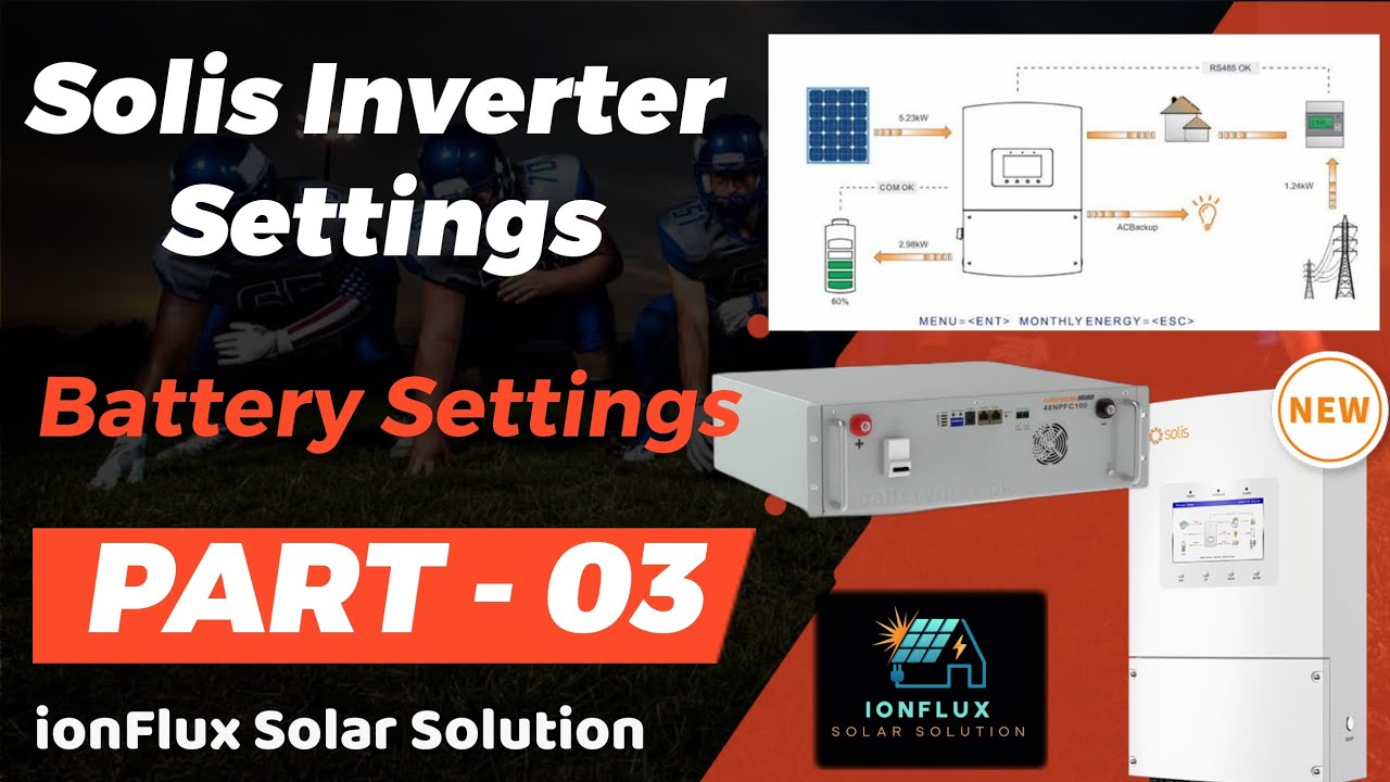 Solis S6 Plus Hybrid Inverter Battery Settings Explained