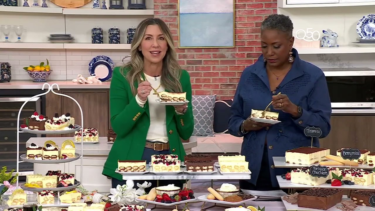 Delizioso Desserts (1) or (2) 2lb Italian Dessert Trays on QVC