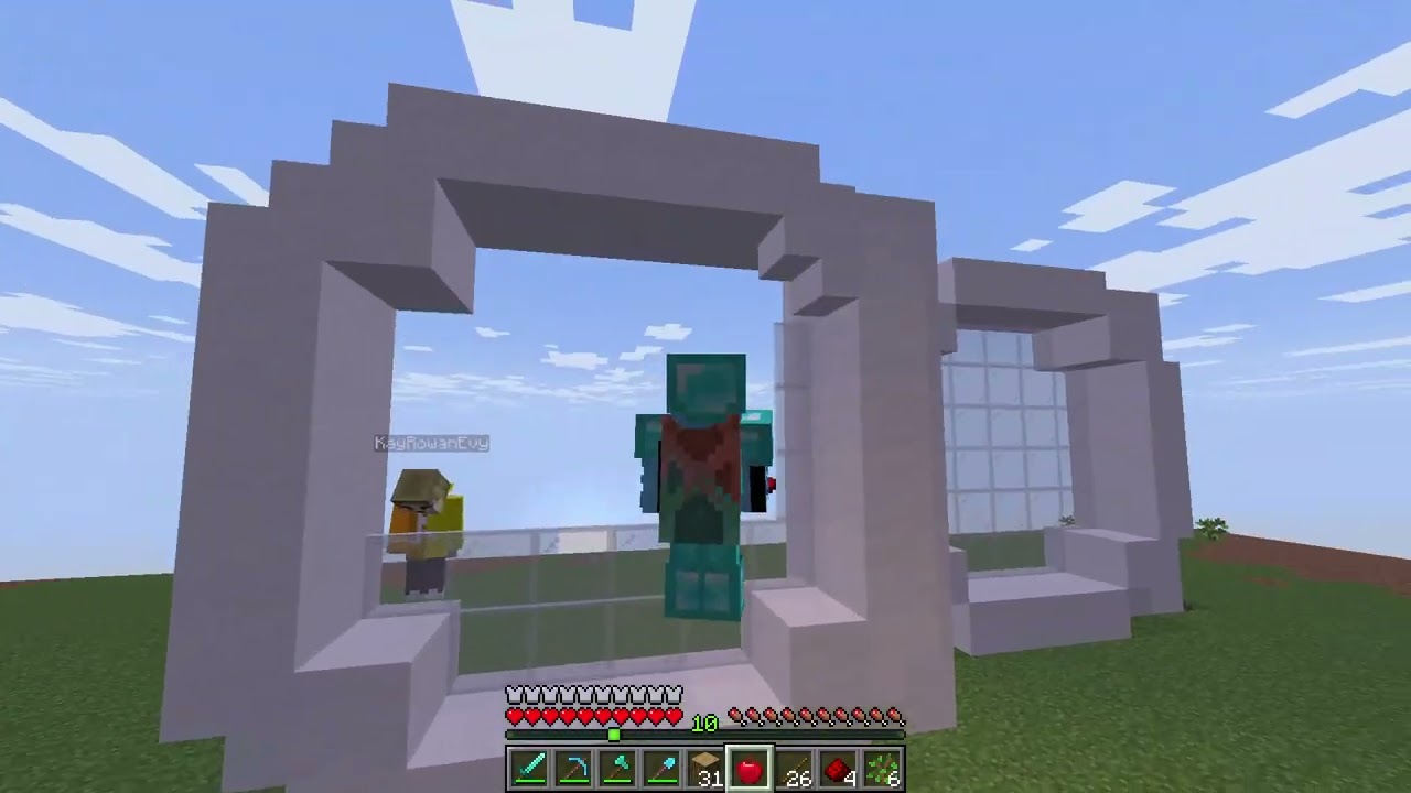 Een huis bouwen op skyblock deel 2 van skyblock