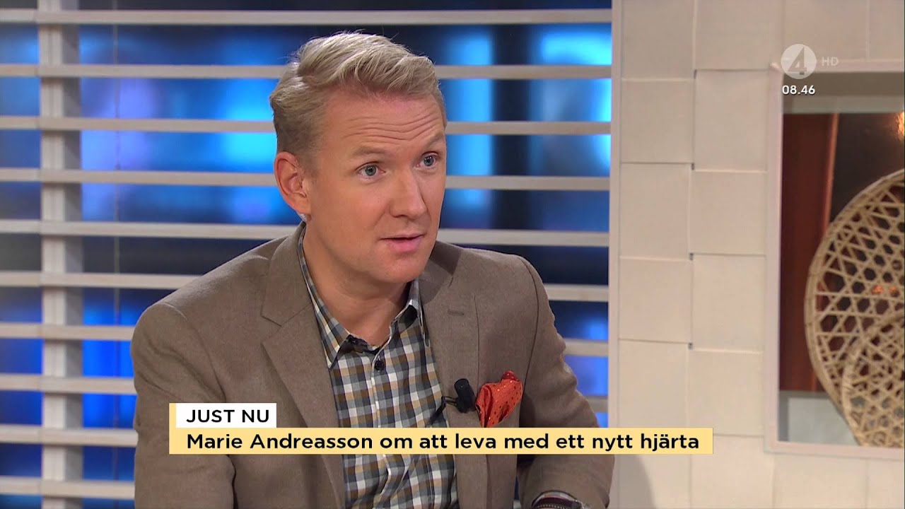 TV4  Marie Andreasson  Leva med nytt hjärta