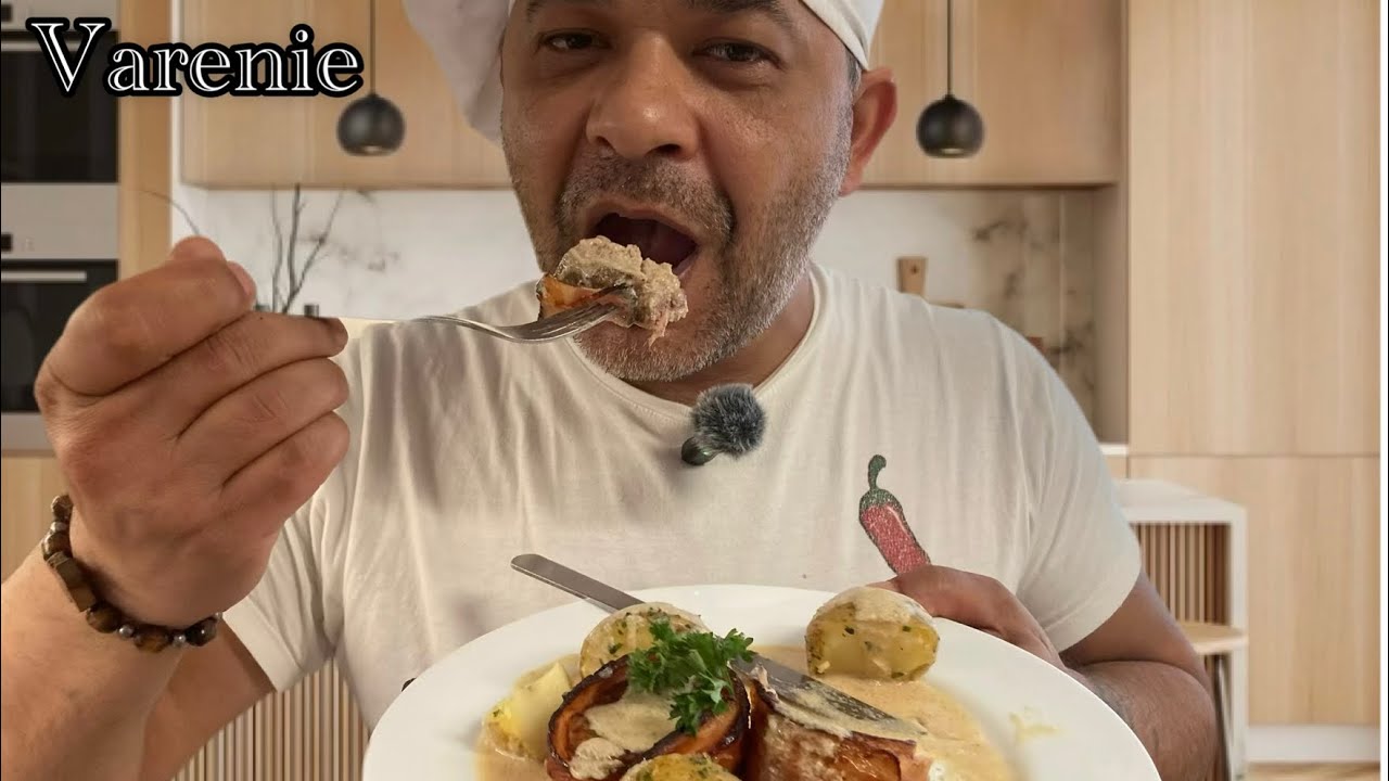 Varenie | medailóniky s horčicovosmotanovou omáčkou a zemiaky na másle | Bogdanovciofc