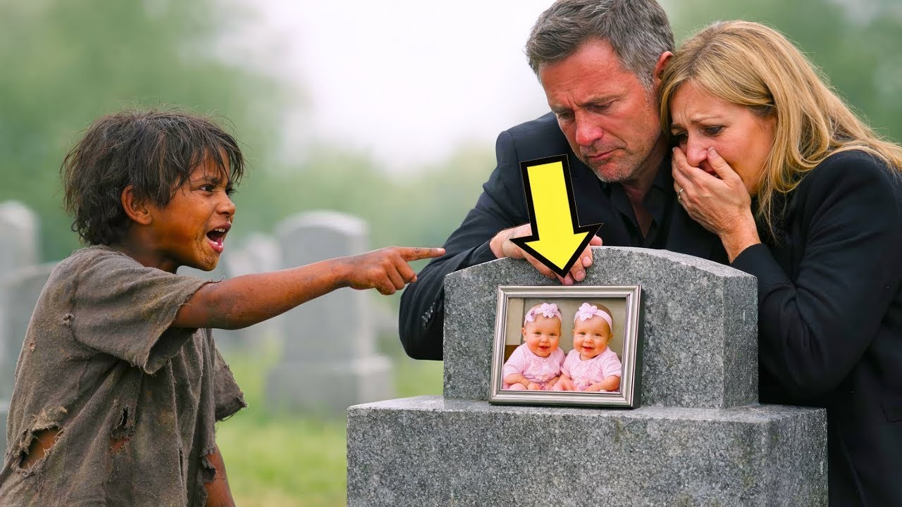 JUNGE VON MÜLLHALDE ZEIGT AUFS GRAB UND SAGT DAS SIND MEINE SCHWESTERN… ELTERN ERSTARREN