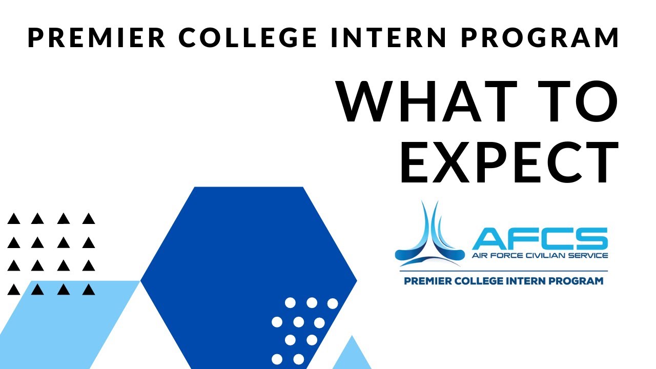 Premier College Intern Program - What to Expect