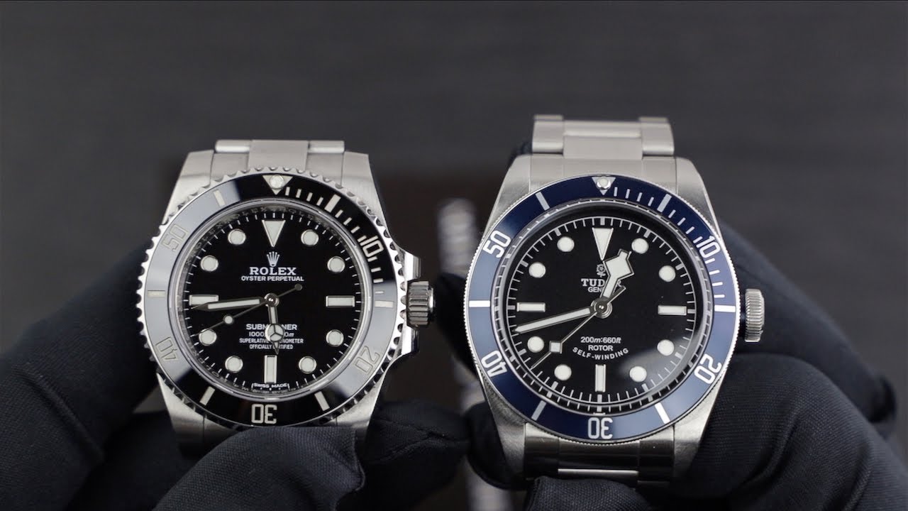 Rolex Submariner VS Tudor Black Bay Side-By-Side Comparison