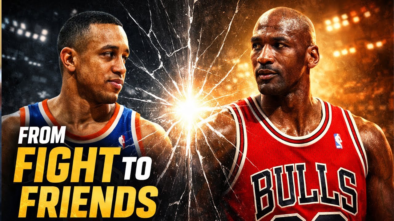 John Starks shares how he became friends with Michael Jordan after legendary altercation
