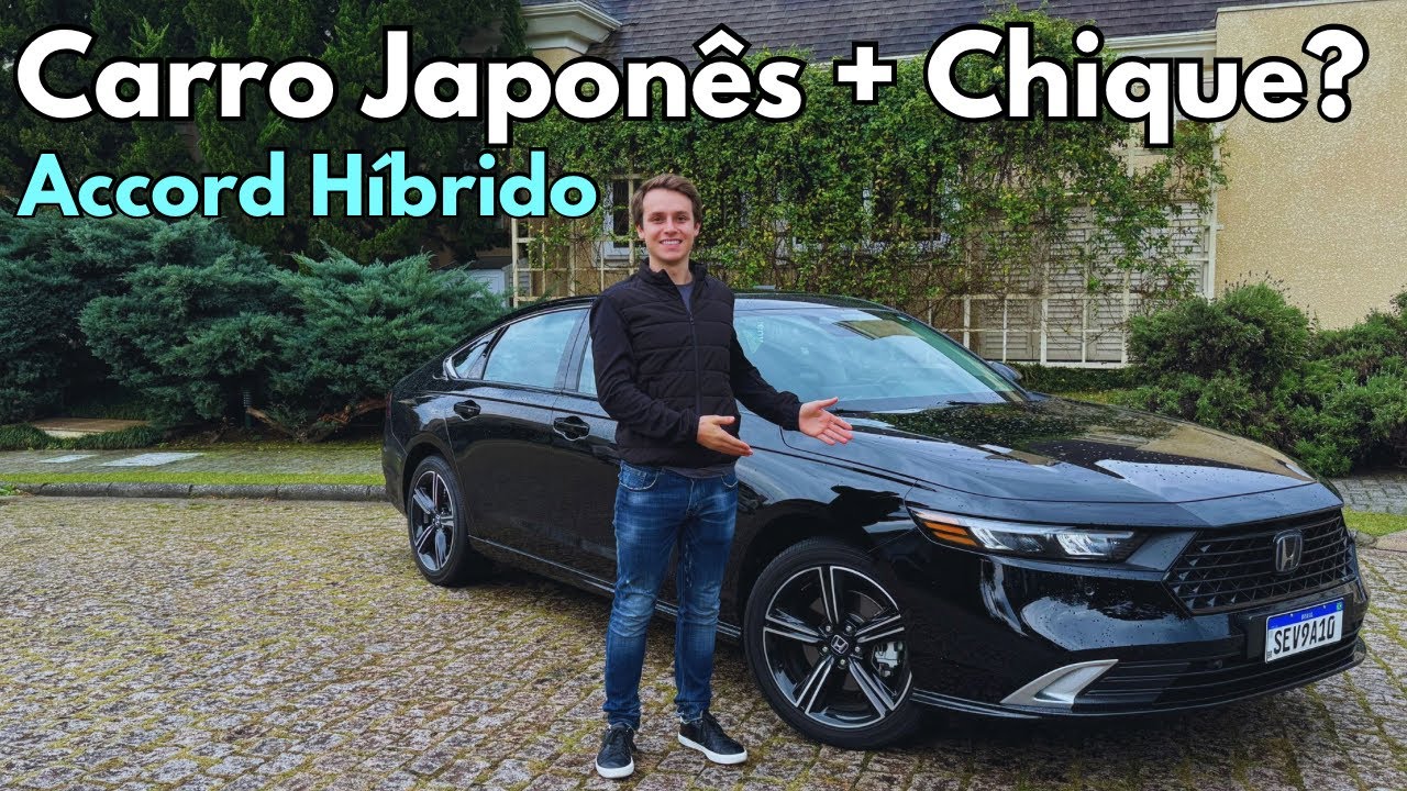 Um dos Carros Japoneses + Chiques e Econômicos: Honda Accord Híbrido