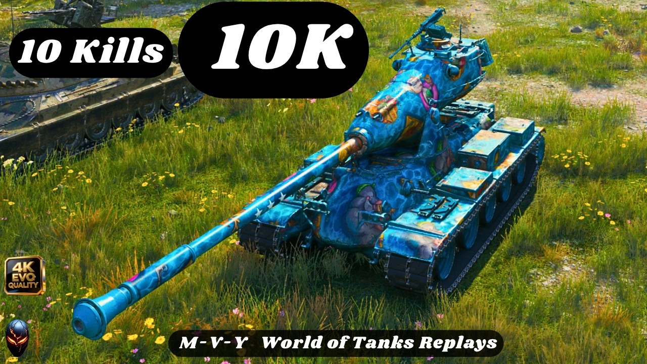 M-V-Y  10K Damage 10 Kills & M-III-Y 10K Damage World of Tanks