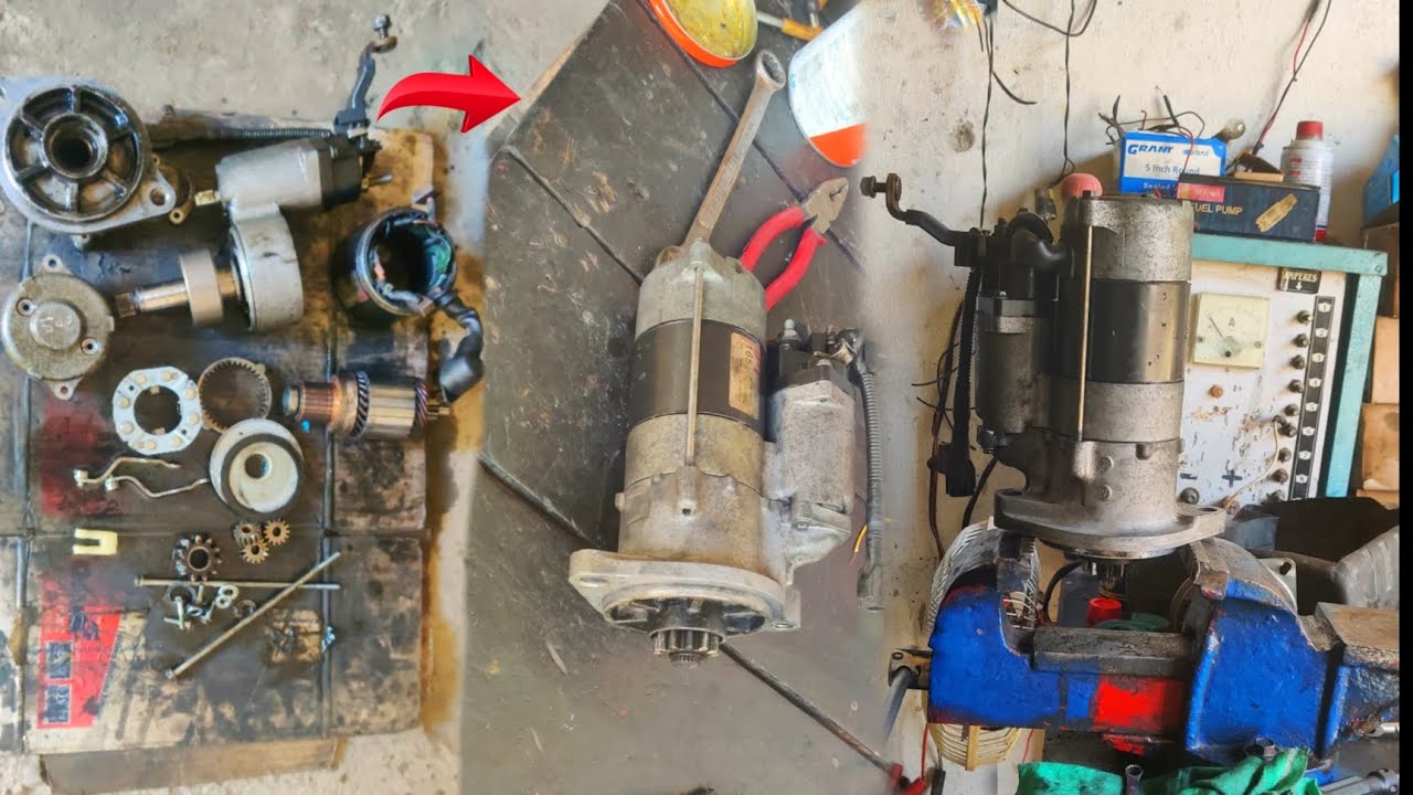 A New Way To Repair Hino FG8J Starter Motor(Sulf) ||Informative Video