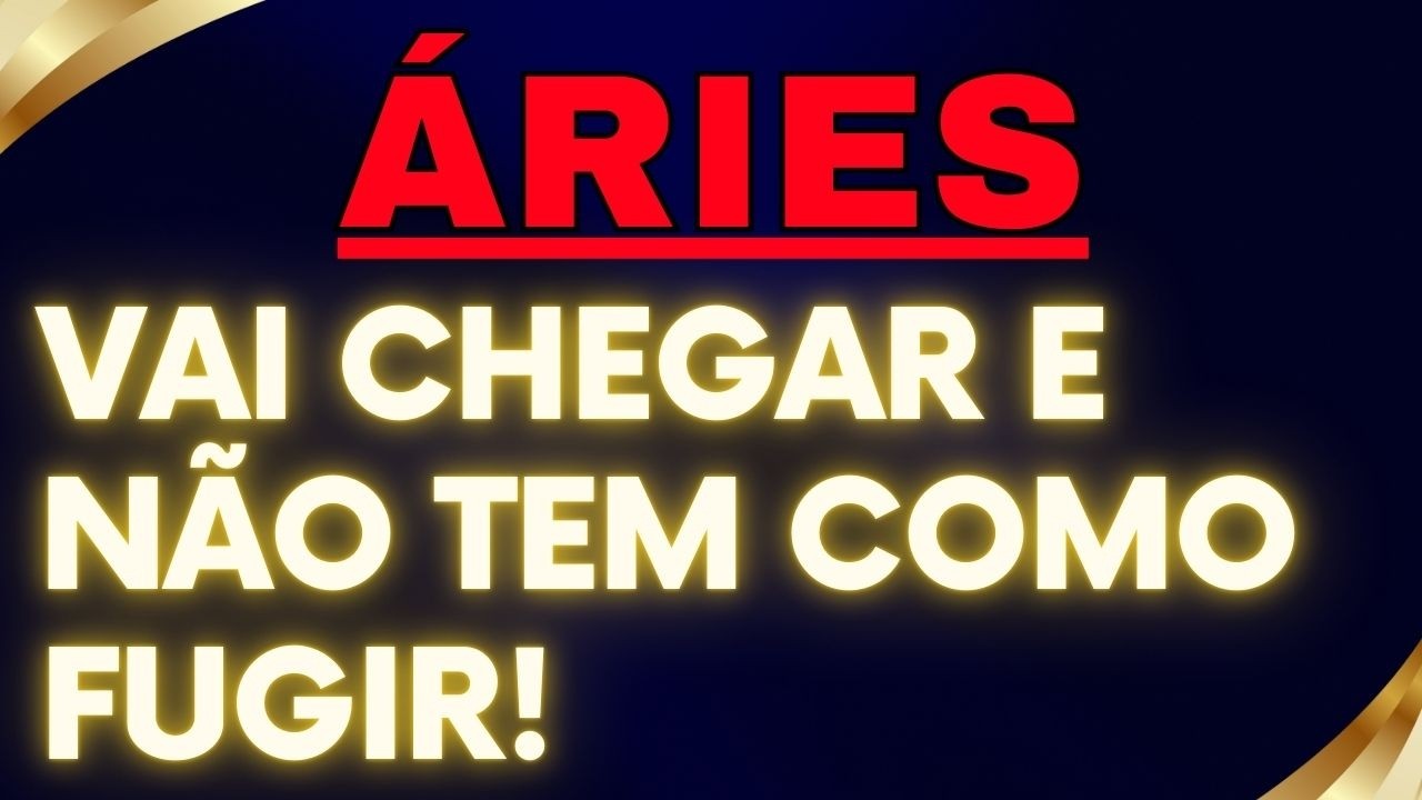 💎 ÁRIES 💫O Destino Está Se Aproximando (Não Tem Como Fugir)