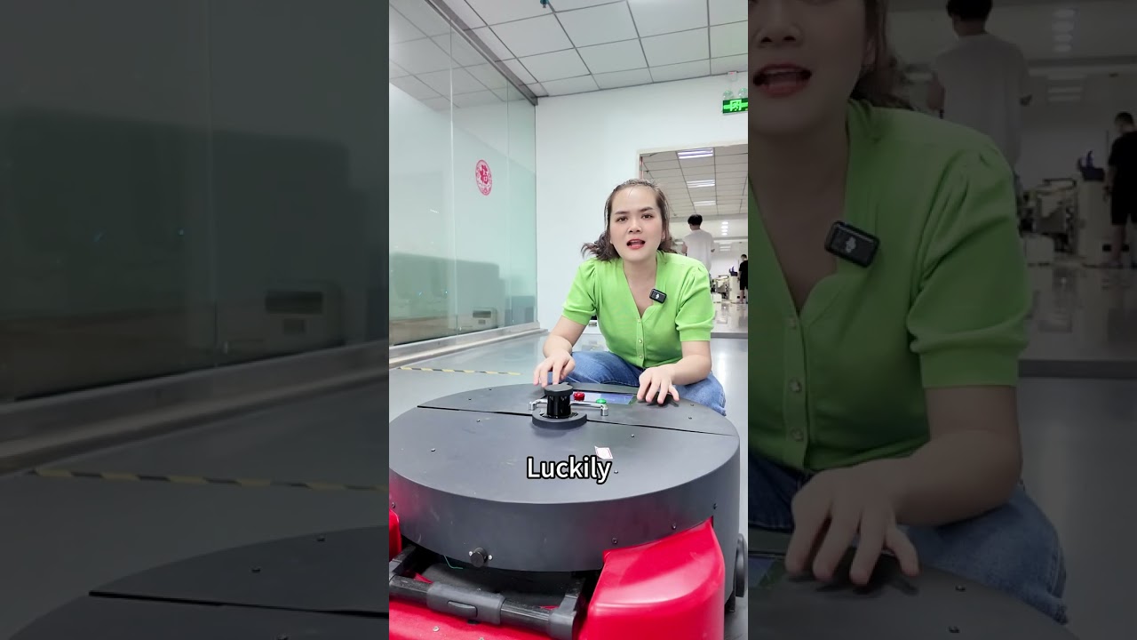 Monster Warehouse Sweeping Cleaning Robot #sweeperrobot #sweepingrobot #sweeper #cleaningrobot