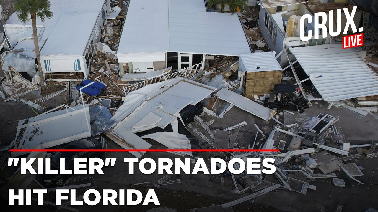 Hurricane Milton Florida Live | Tornadoes From Hurricane Milton Leave 16 Dead In Florida