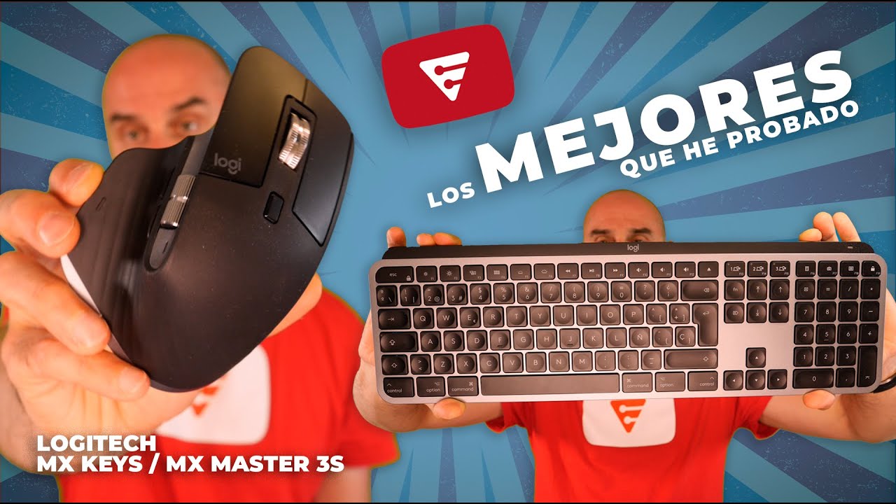 El mejor Teclado y Rat&oacute;n que he probado jam&aacute;s ‼️ Logitech MX Keys y MX Master 3S