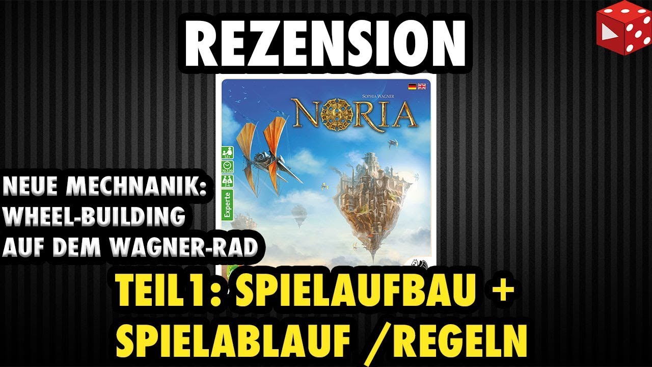 Noria (Sophia Wagner, Pegasus / Edition Spielwiese 2017): Spielaufbau + Regeln / Spielablauf