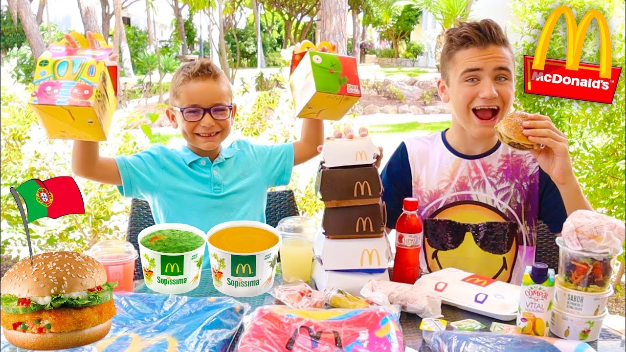 On teste un Mcdo au Portugal !