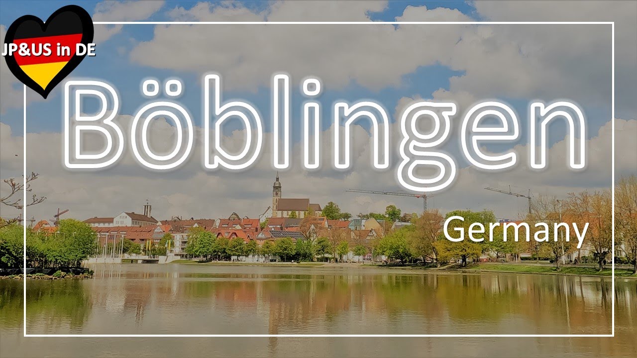 【B&ouml;blingenドイツ】Spaziergang in B&ouml;blingen / Gutes Kaffeehaus in B&ouml;blingen / Tagesausflug von Stuttgart