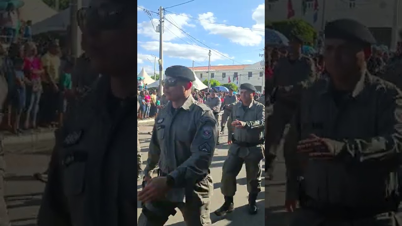 Desfile do 11º Batalhão de Polícia Militar da Paraíba  – Tema: 190 anos da PM