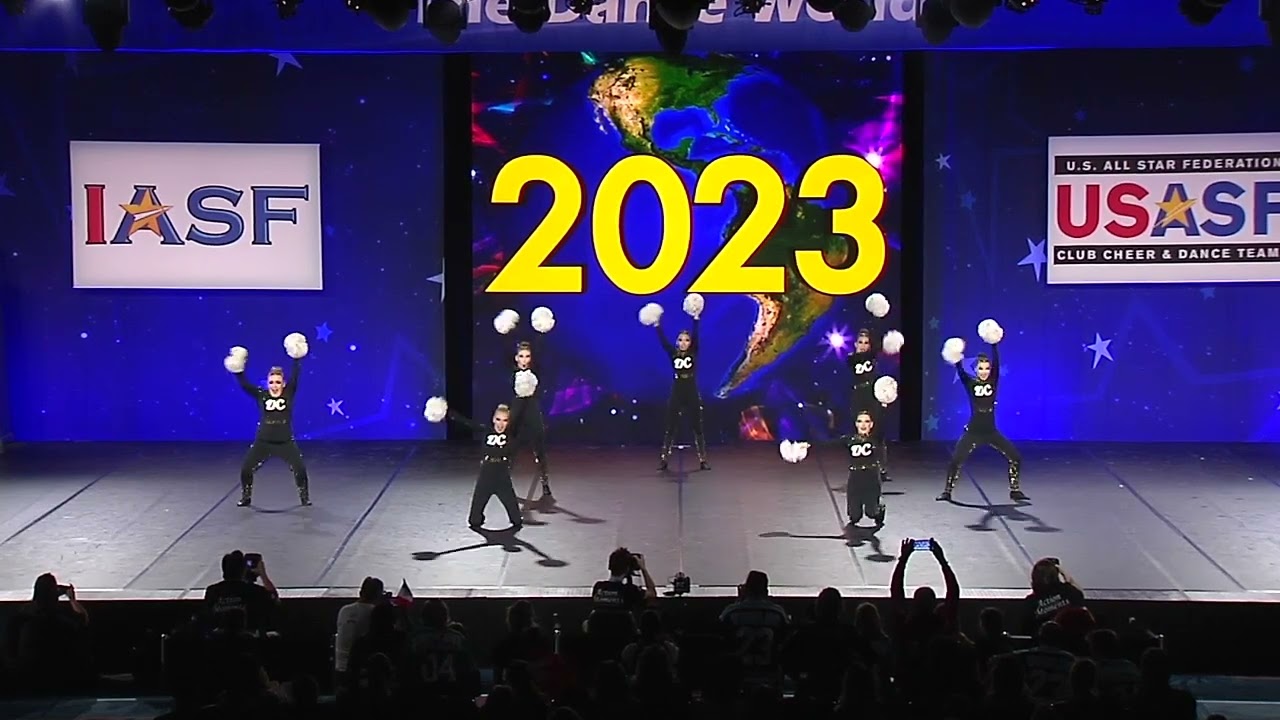 DIJON CHEERLEADERS - Team Iridium in Finals at The Dance Worlds 2023