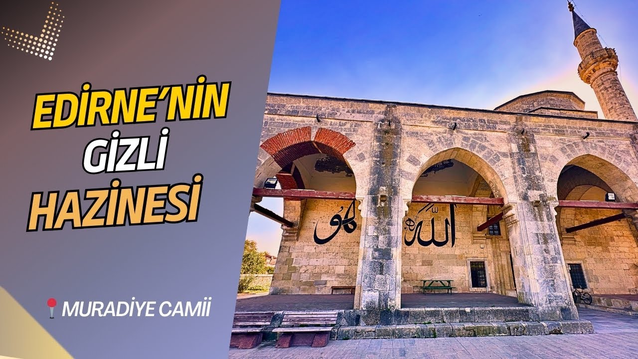 Türkiye'nin İkinci Büyük Çinili Mihraplı ve Üçüncü Büyük Mevlevihanesi Bulunan Muradiye Camii