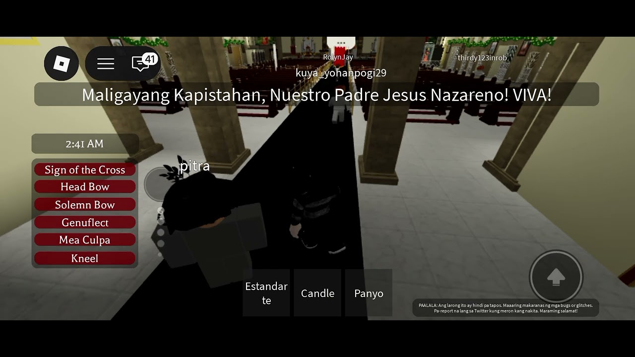 NAZARENO 2026 | ROBLOX Philippines 