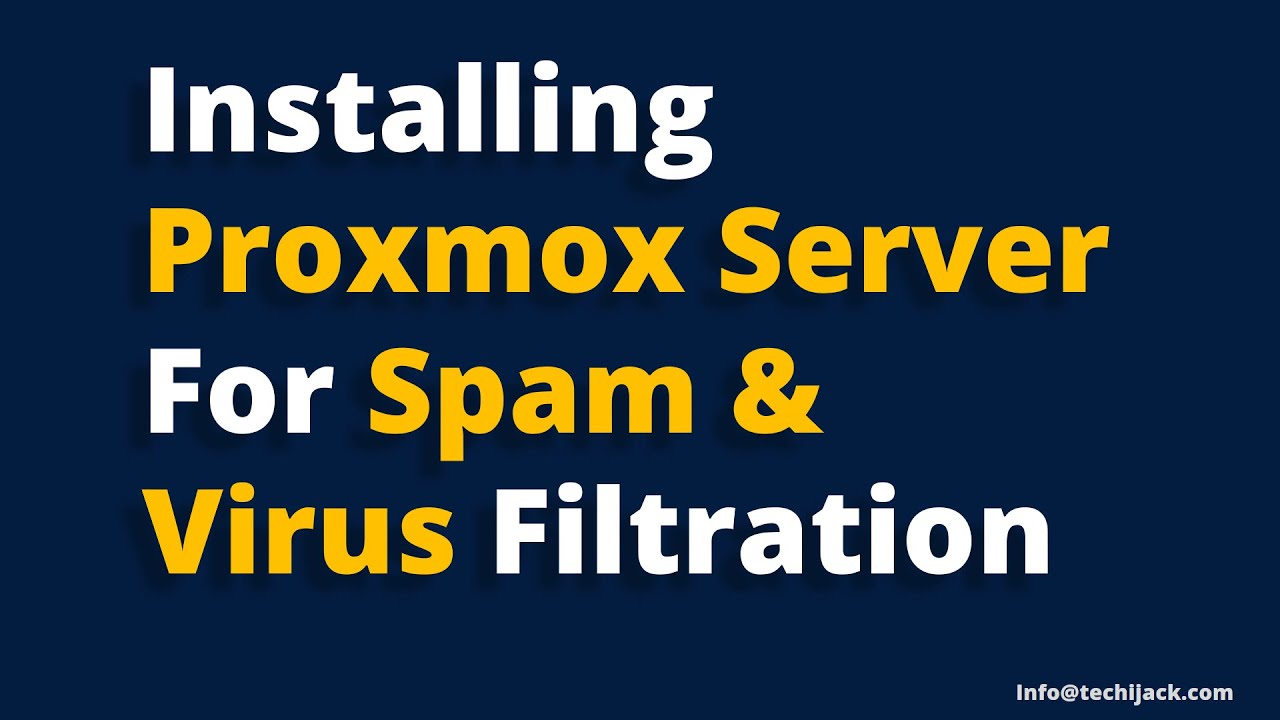 Proxmox Mail Gateway Installation MADE EASY with DNS & Port Forwarding | Step By Step | Techi Jack