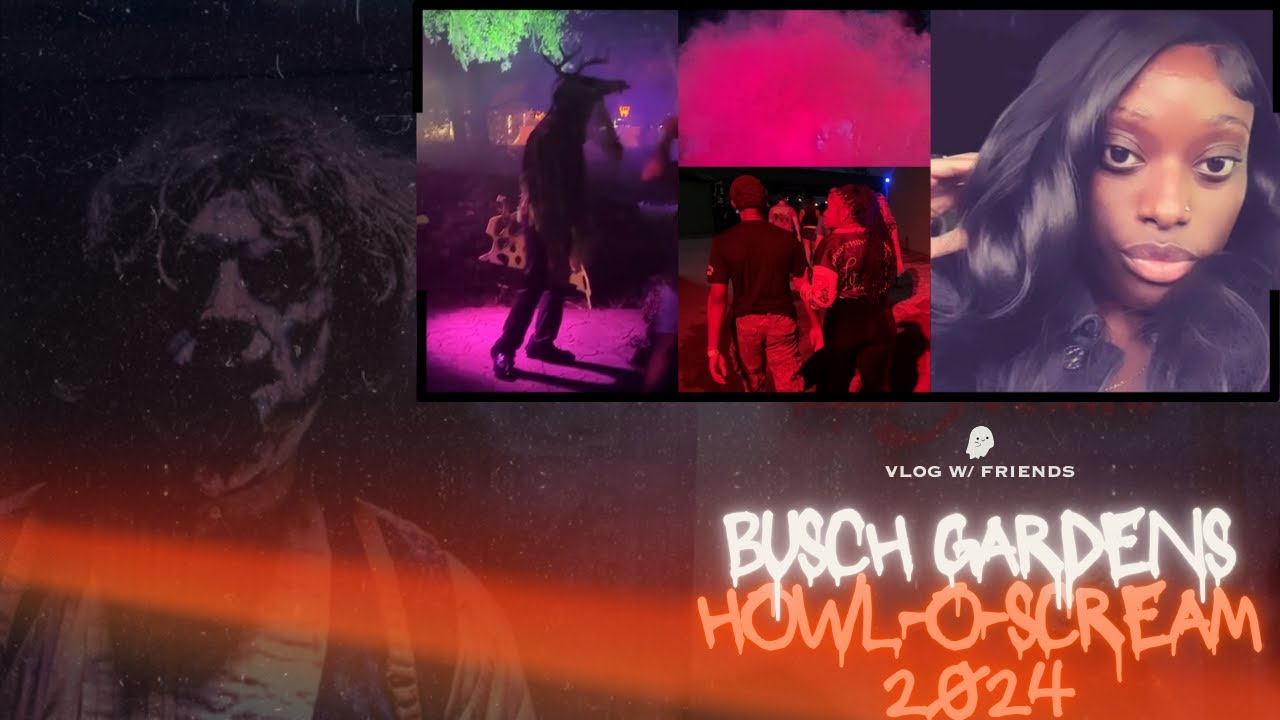 VLOG: Busch Gardens Howl-O-Scream 2024