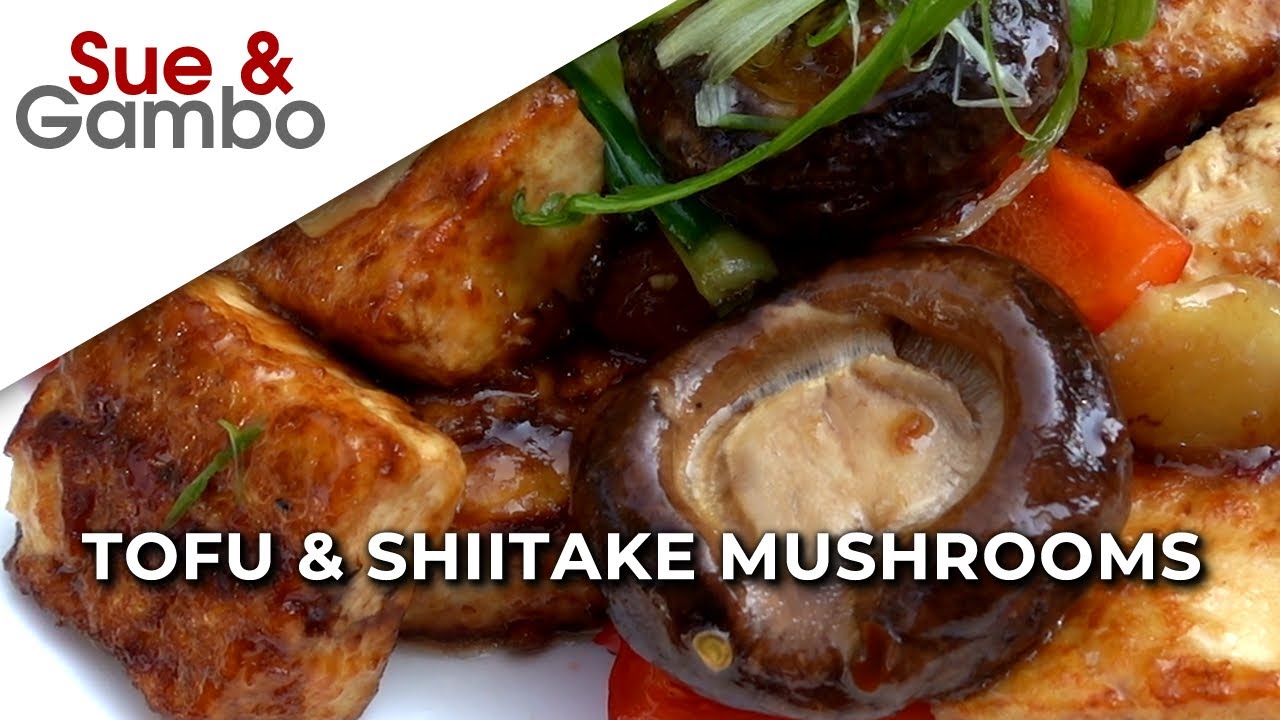 Tofu and Shiitake Mushrooms Stir Fry Recipe