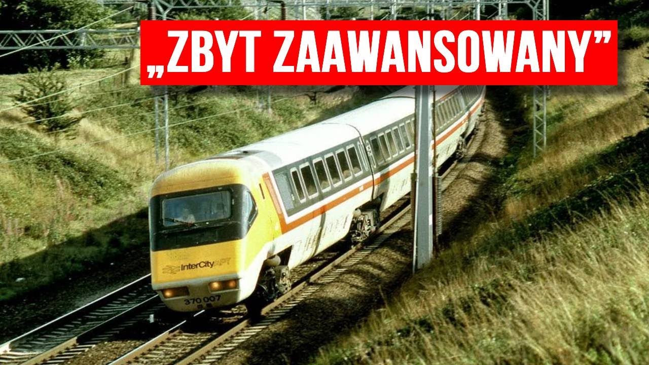 Pociąg tak zaawansowany, że sprawiał, iż ludzie czuli się źle. Projekt, który przegrał z ludzkim...