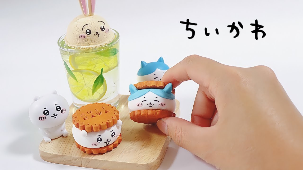 【 粘土 】『ちいかわ』な スイーツ作ってみた〜How to make 