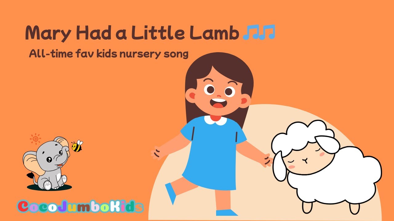 Mary Had a Little Lamb 🐑 | Classic Nursery Rhyme & Kids Song I  @CocoJumboKids ​#preschoollearning