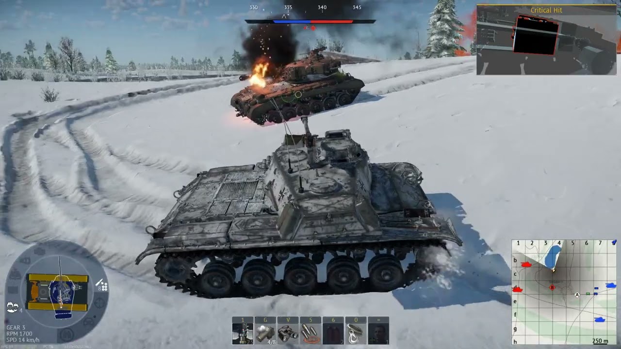 War Thunder - M41 Walker Bull