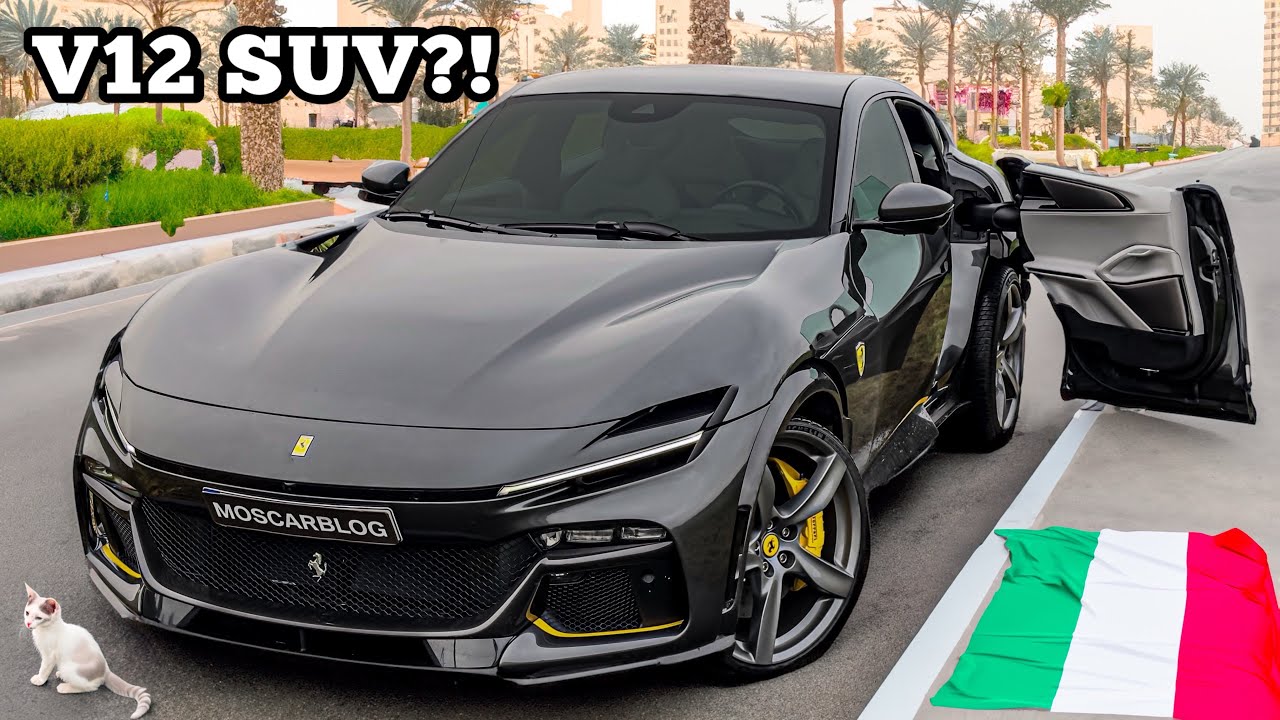 Ferrari Purosangue 2025 года — ОБЗОР звука, интерьера и вождения!