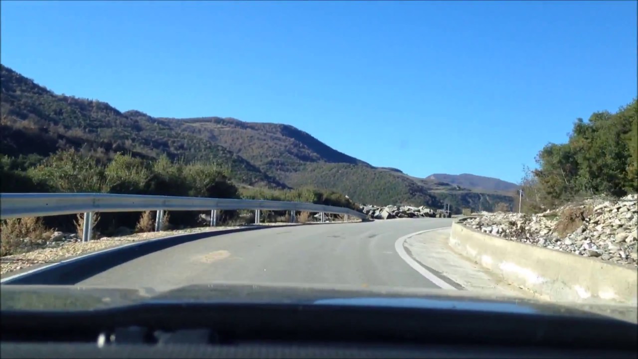 Skrapar Albania - Rruga  ''Dhores - Corrovode''