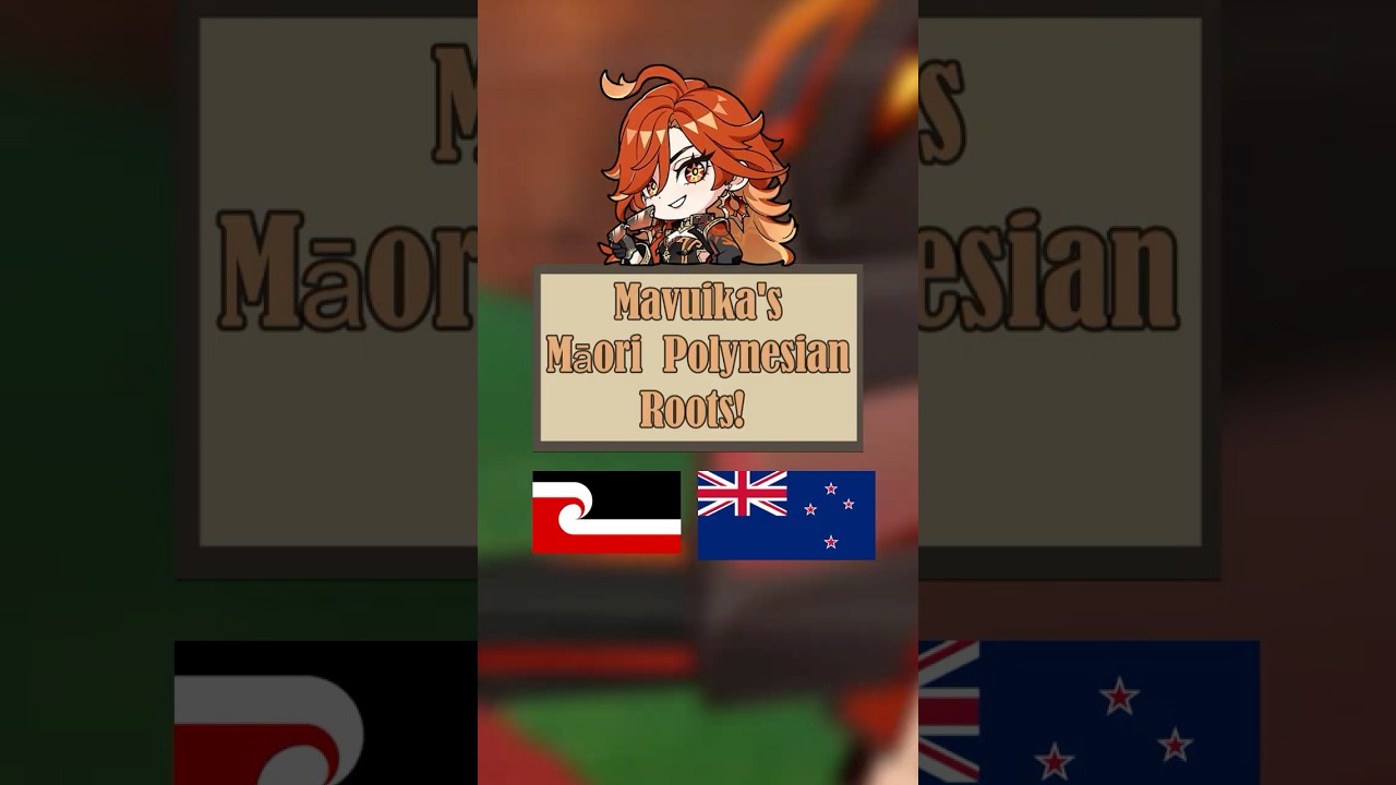 Mavuika's Māori & Polynesian Roots! #genshinimpact #mavuika #genshinimpactlore #mavuikaedit #natlan