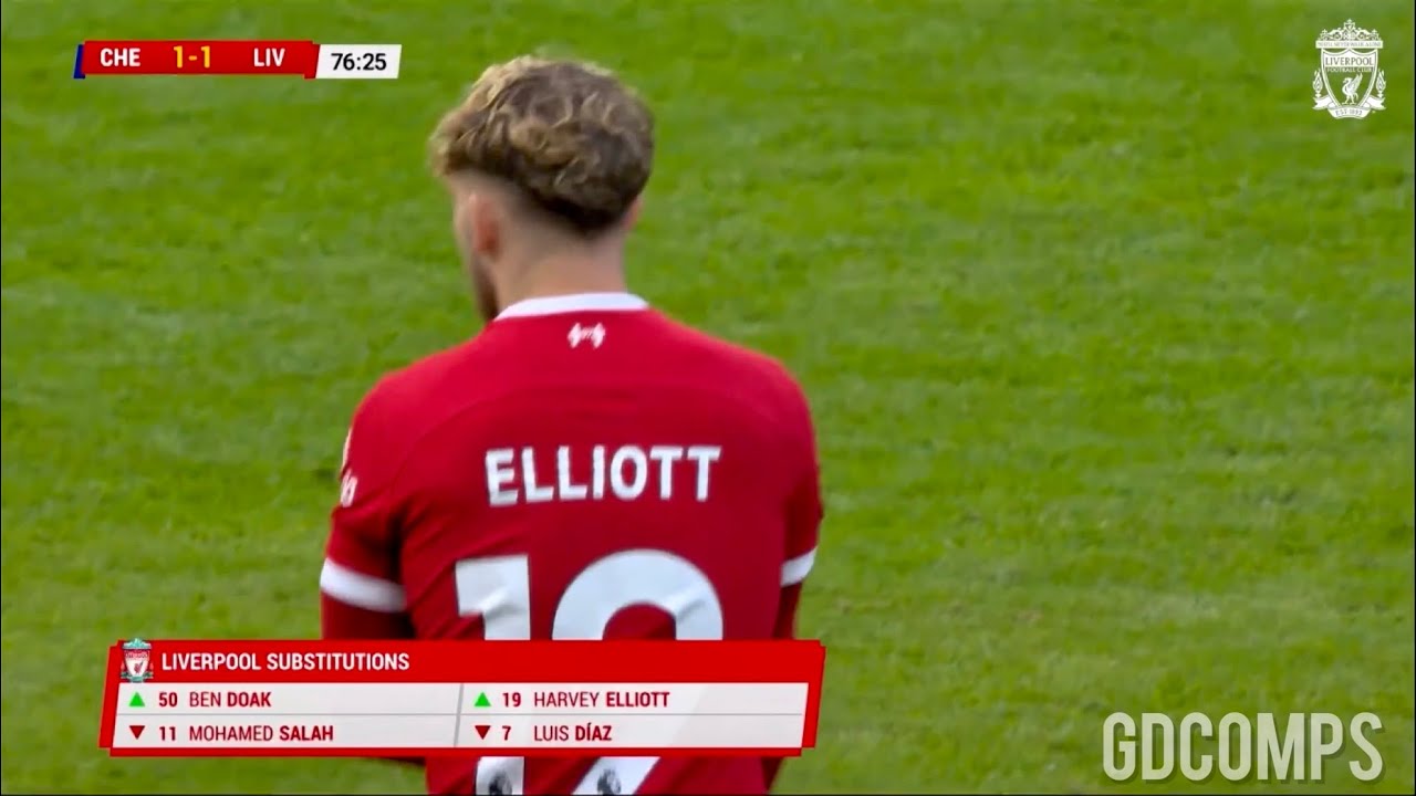 Harvey Elliott vs Chelsea (A) 2023/2024