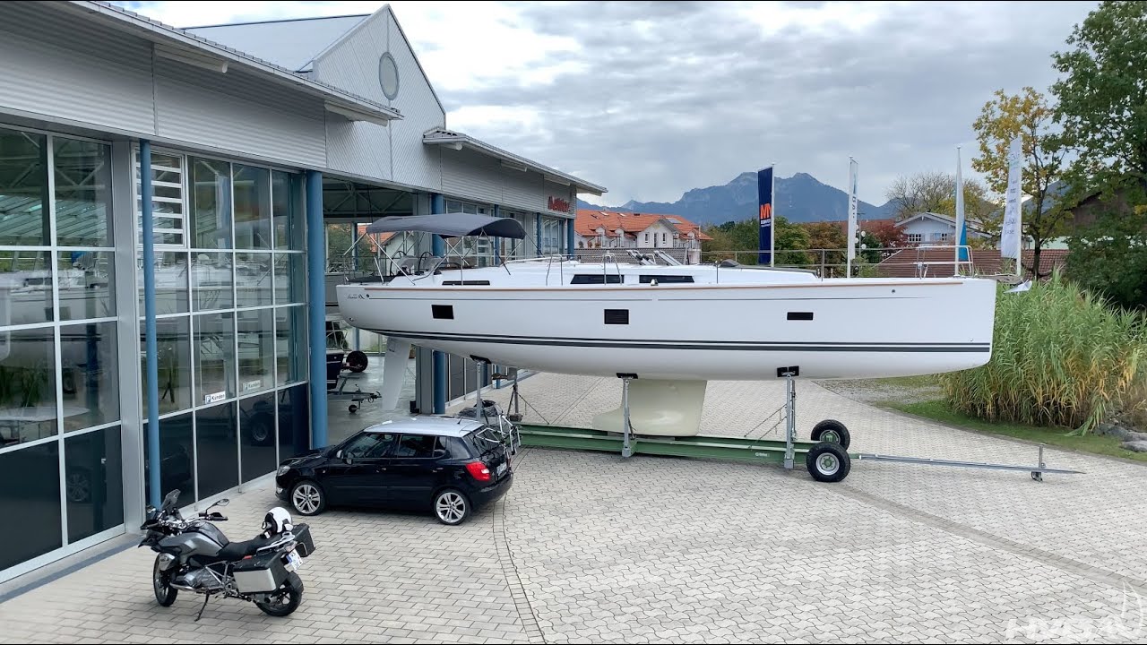 Hanse 458 NEU Ausstellungsschiff