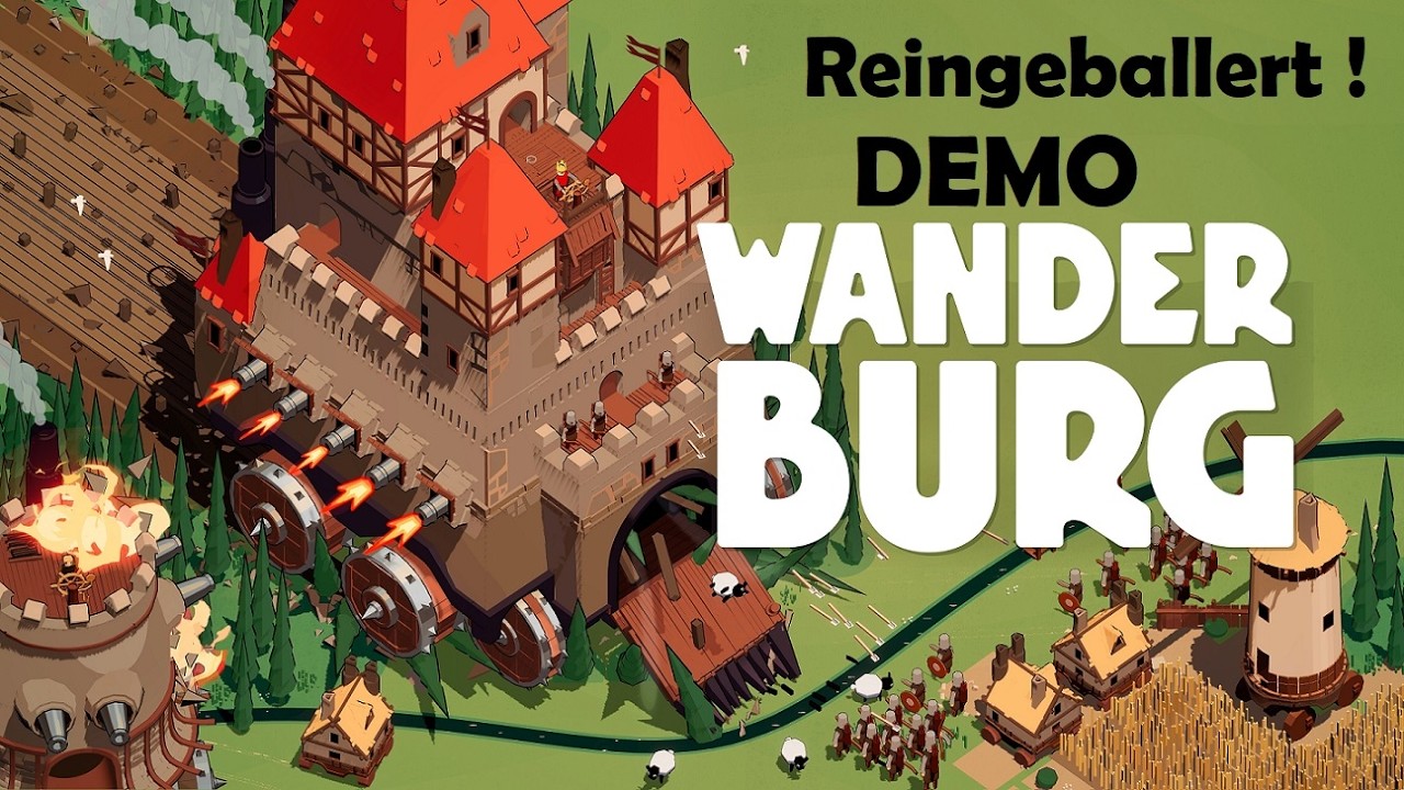 Wanderburg DEMO - rumballern, einsacken & kassieren - angespielt WANDERBURG