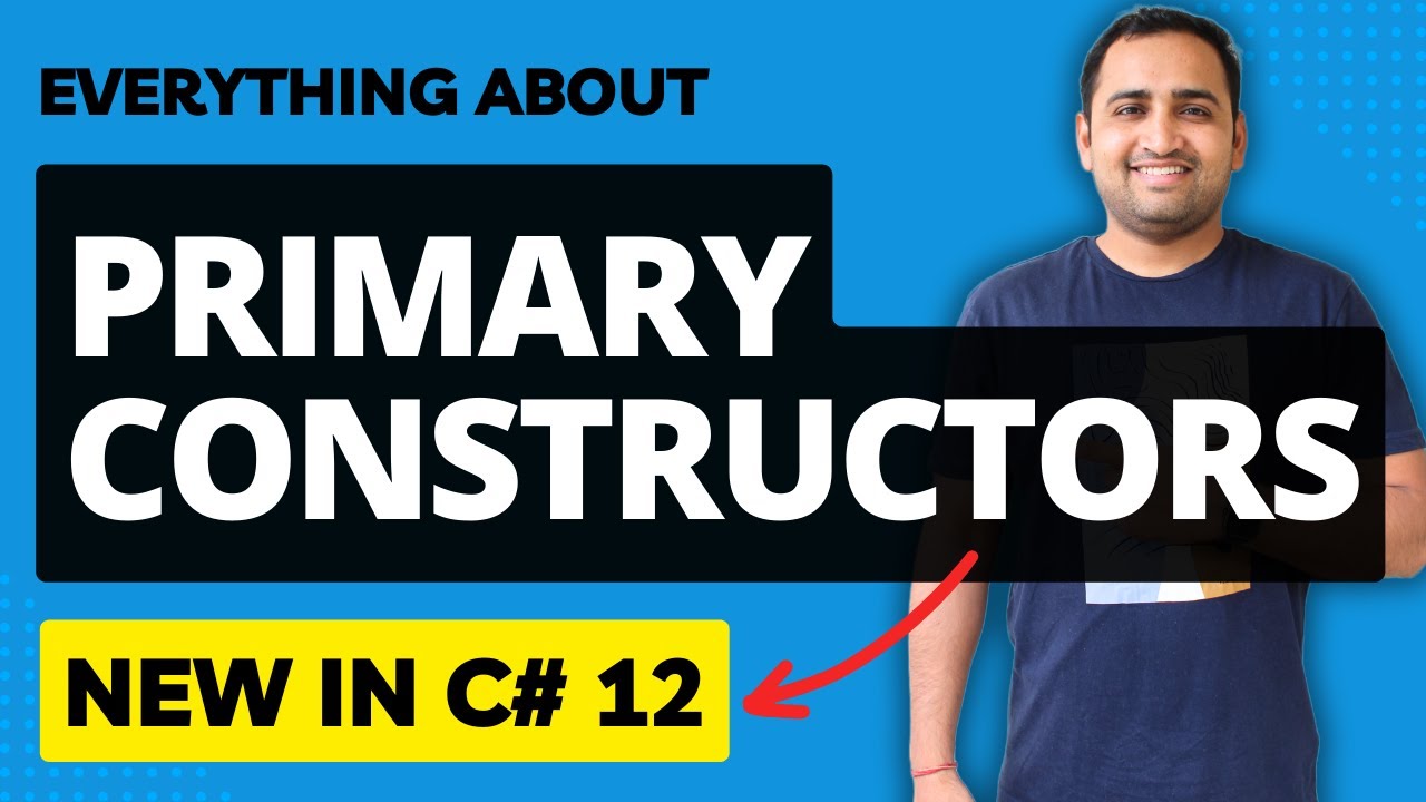 Primary Constructor in C# 12 Explained! 🟢 New Feature in .NET Core 8 (C#12)