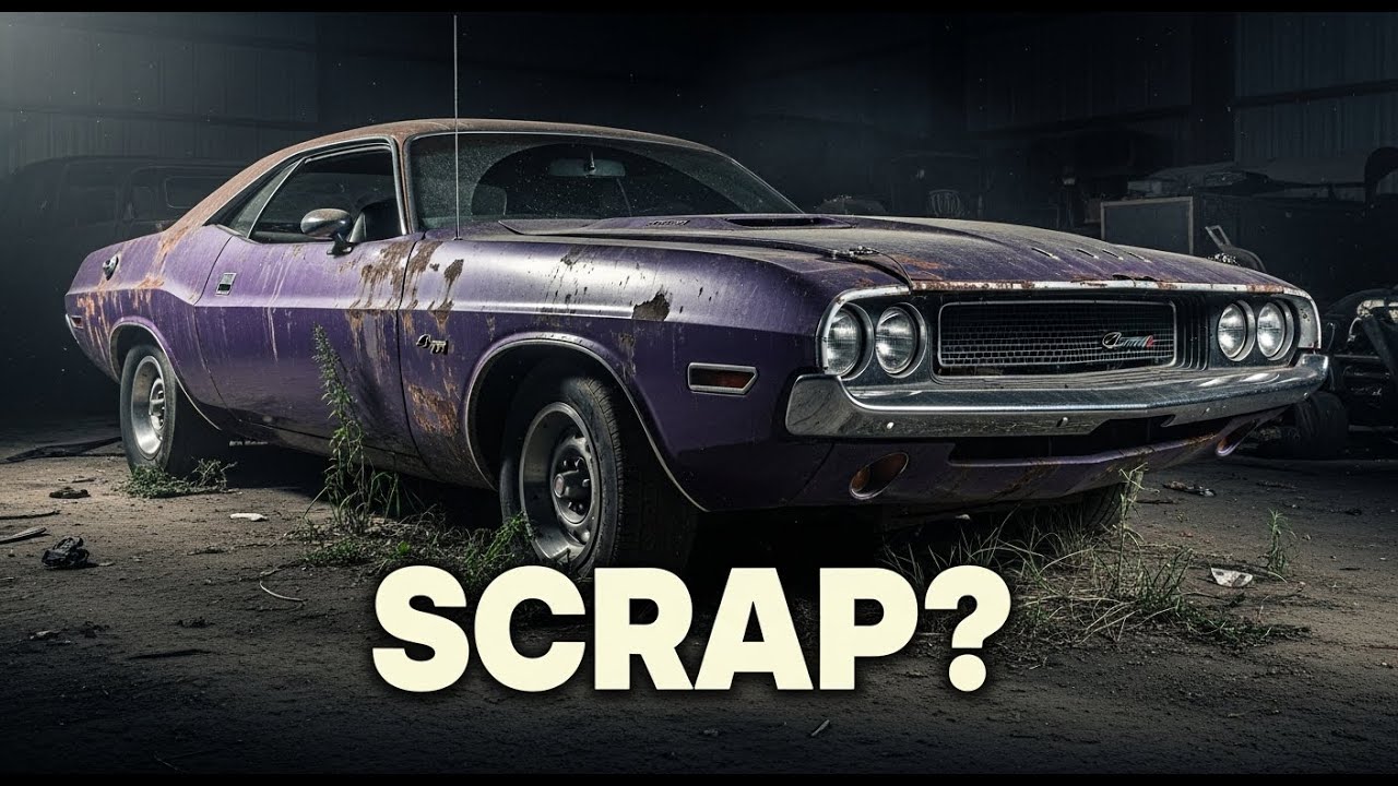 1970 Dodge Challenger R/T Abandoned Restoration | ASMR Muscle Car