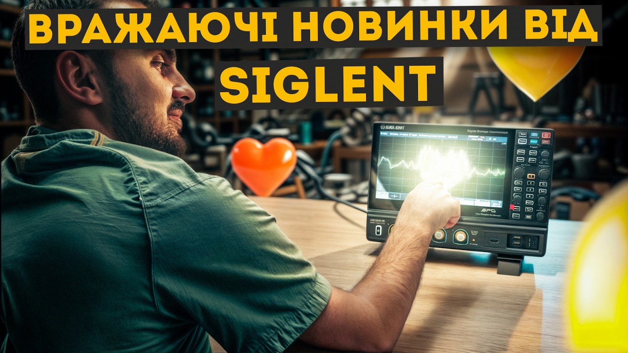Осцилографи, що вражають: нові потужні флагмани SIGLENT