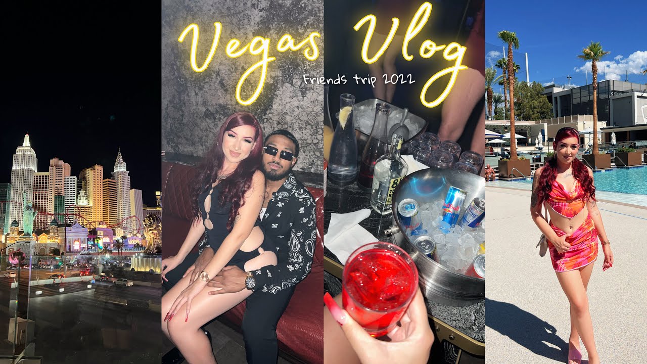 We Went to Vegas for My Boyfriends 21st Birthday!!🥂 | Clubs, beach clubs, good eats, etc