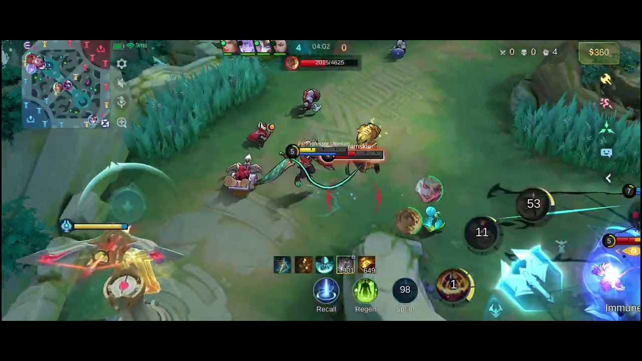 KAJA MVP Underrated Roam vs Karina Cyclops Gatotkaca Dyrroth Ixia